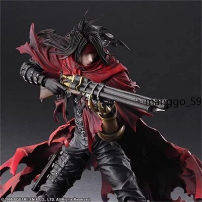 PVC Nuevo Play Arts Kai Final Fantasy VII Vincent Valentine Figura de Acción ¡¡EN EE. UU.!!! Foto 1 de 4
