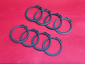 8 Full Circle Snap Rings fits Dana 44 Spicer axle shaft u-joints 297x 760x - Picture 1 of 4