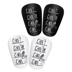 2 Pairs Mini Soccer Shin Guards, 3.94x2.36 Inch Small Lightweight Shin - Picture 1 of 8