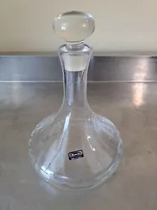 BEAUTIFUL PASABAHCE Glass Ships Decanter Made in Turkey - Picture 1 of 4