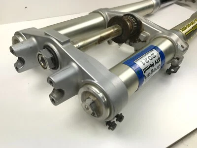 03 Yamaha YZ250F WR YZ 250F triple árbol abrazaderas de horquilla 2-B Foto 1 de 3