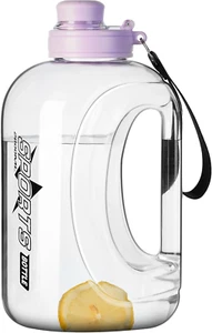 Half Gallon Water Bottle, 95 OZ/ 2.8 L, BPA Free, Modern, Sports, Gym, Outdoor, - Picture 1 of 7