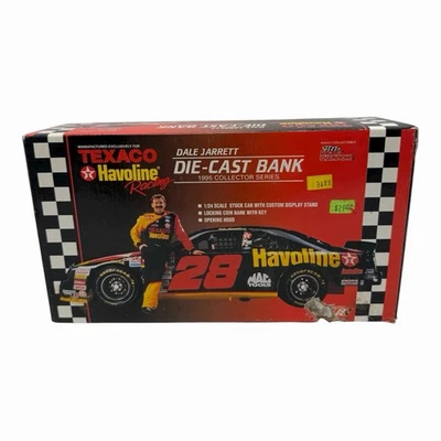 Vintage Dale Jarrett 1995 Texaco Havoline 1:24 Die-Cast Collector Bank - Image 1 of 4