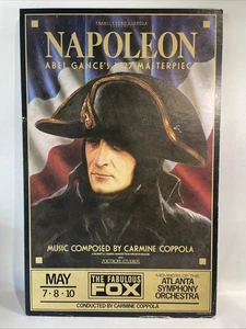 Vintage gerahmtes Napoleon Copolla Musical Poster (1981) The Fabulous FOX ATLANTA. - Bild 1 von 12
