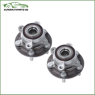 2Pcs Front Rear Wheel Hub Bearing For Ford Fusion 13-20 Lincoln MKZ 13-16 New Foto 1 de 4