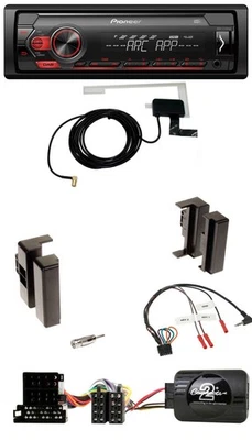 Pioneer 1DIN USB DAB MP3 Lenkrad Autoradio für Audi A4 B5 bis 99 A6 C4 bis 97 A8 - Bild 1 von 4