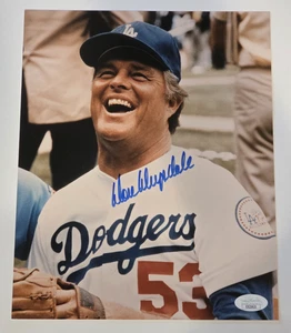 DON DRYSDALE Signed 8x10 Photo-HALL OF FAME-LOS ANGELES DODGERS-JSA - Picture 1 of 5