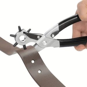 Multi-Size Leder Lochzange - Schwerlast für Gürtel, Leder & Handwerk - Bild 1 von 8