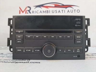 AUTORADIO PER CHEVROLET Captiva 1° Serie 20801279 (06>) - Immagine 1 di 4