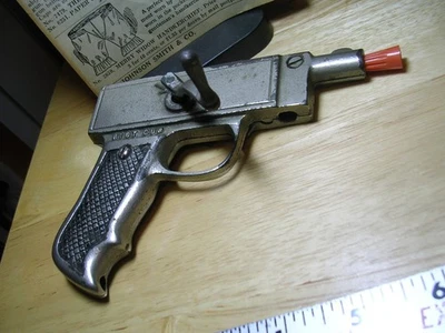 Pistola de tapa de manivela antidisturbios de hierro fundido Kenton 1932 difícil de encontrar Foto 1 de 4