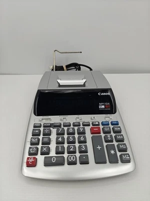 Canon MP11DX Printing Calculator 12 Digit 2 Color Print Clock Calendar Tested - Image 1 of 4