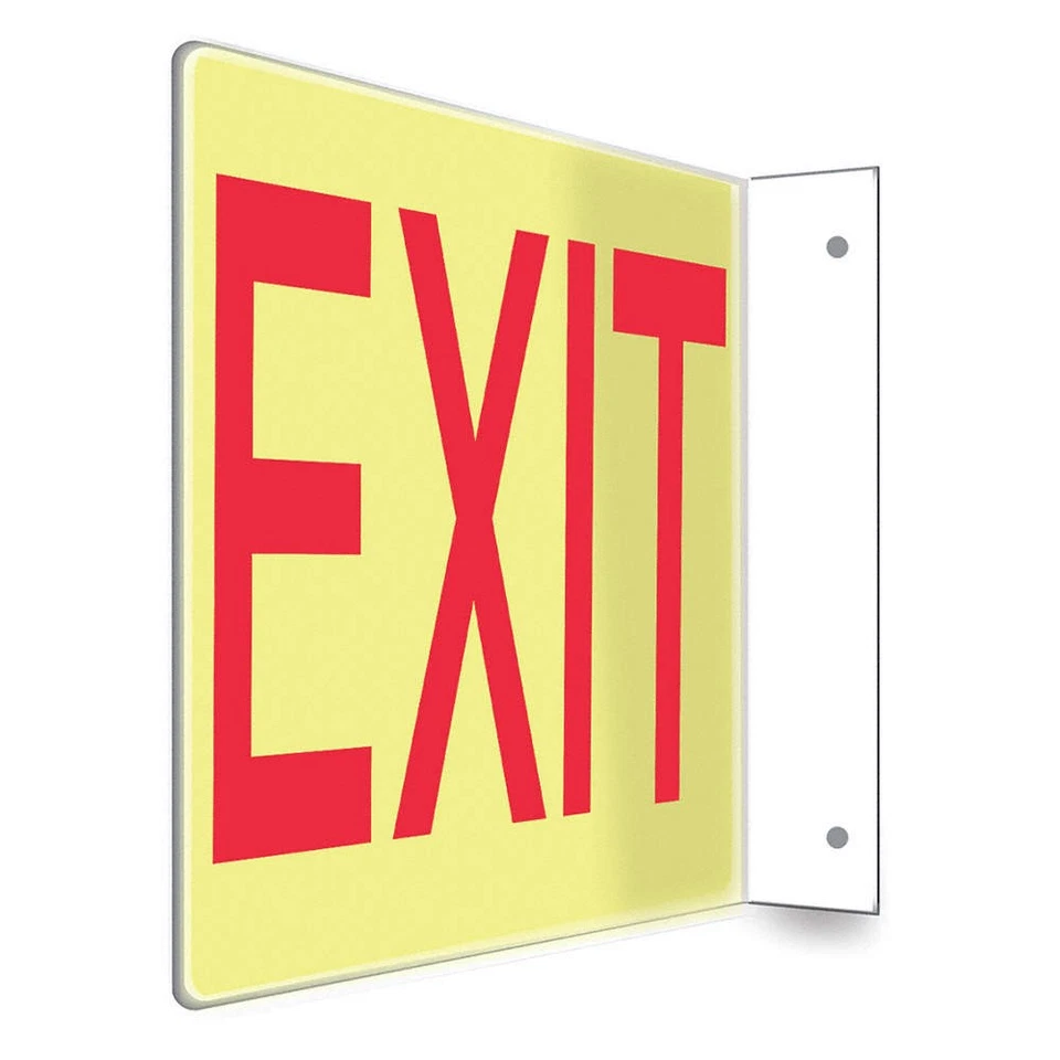 CONDOR 480W75 Safety Sign,8 inx12 in,PETG 480W75 - Image 1 of 1