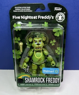 Figura Funko Five Nights at Freddys SHAMROCK FREDDY exclusiva de Walmart FNAF Foto 1 de 4