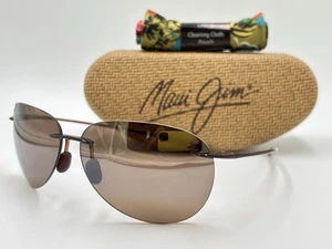 MAUI JIM MJ421-26 Sugar Beach Rootbeer / HCL BRONZE POLARIZED AUTHENTIC Japan - Picture 1 of 13
