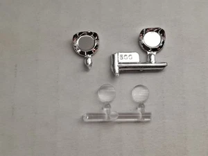 55 Chevy Cameo Truck Scheinwerfer & Blenden für 1:25 AMT Modellbausatz 1955 Chevrolet - Bild 1 von 8