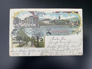 Litho-Postkarte - Gruss aus Zurzach - 1901 - Picture 1 of 2