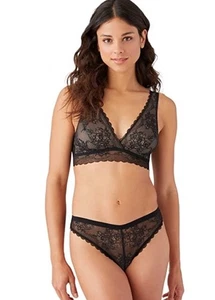 B.Tempt’d by Wacoal Damen Bralette ohne Strings aus Spitze schwarz Größe S - Bild 1 von 4