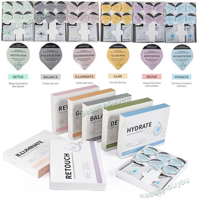 Glam Pod per Acqua Facciale Macchina CO2 Pods Bolla Skin Care Revive Capsule Gel - Immagine 1 di 4