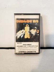Parliament "Live - P. Funk Earth Tour" Cassette Tape, (1977) - Picture 1 of 3