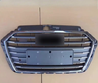 Решетка сетчатая для переднего бампера Audi A3 S3 RS3 серая 2017 2018 2019 2020 годов выпуска - Изображение 1 из 3