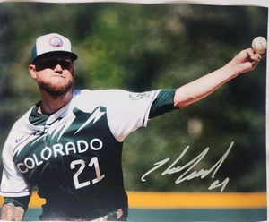 Kyle Freeland Colorado Rockies Autographed 8x10 COA - Picture 1 of 1