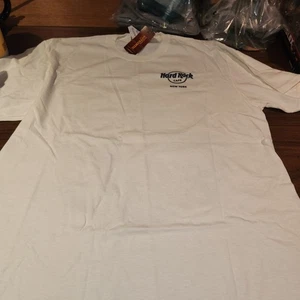 NUEVA CON Etiquetas Hard Rock Café Nueva York Camiseta Talla L Doble Cara - Imagen 1 de 7