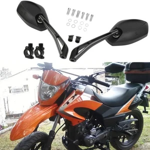 Motorcycle Rear View Side Mirrors For Keeway TX200 TX150 TX125 TX50 TTX450R TX50 - Picture 1 of 12