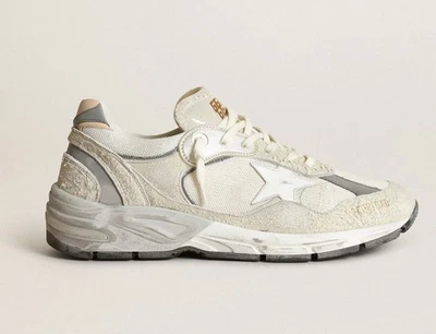 Golden Goose Running Dad Star Sneakers Gray Platinum NIB EU 38 US Women 8 - Image 1 of 4
