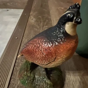 VINTAGE RUBAL NY CAST IRON QUAIL BOTTLE OPENER - Picture 1 of 5