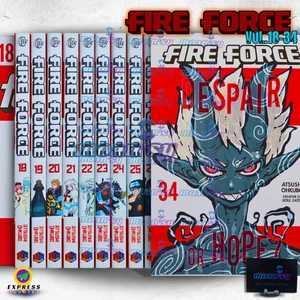 Fire Force Vol 18-34 Manga English Full Set Comic Books New by Atsushi Ohkubo - Picture 1 of 18