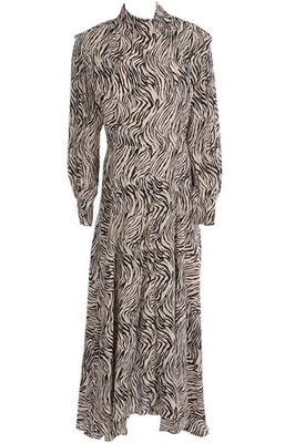 VESTIDO MAXI ISABEL MARANT SEDA CRUDO FR 42 UK 14 Foto 1 de 4