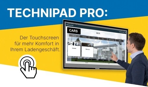 TechniSat TECHNIPAD PRO 43 Touch-Display 43 Zoll – Für intuitive Steuerung - Bild 1 von 1