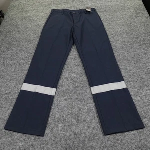 Workrite Nomex FR Pants Mens 38x35 Navy Blue Reflective Arc Rating 6.0 ATPV - Picture 1 of 15