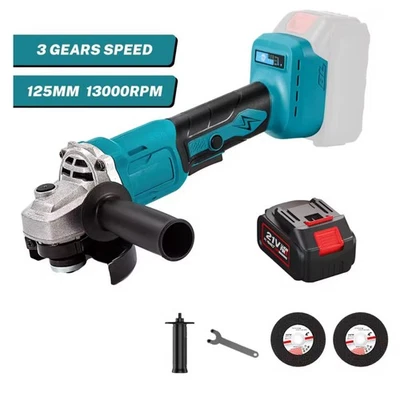 Meuleuse d’Angle 21V Brushless – 1000W avec Batterie et Accessoires - Photo 1/4