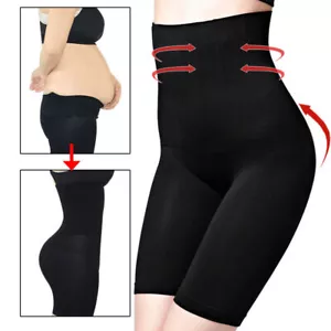 Women All-Day Boned High-Waisted Shorts Pants Slimming Body Shaper Tummy Control - Picture 1 of 24