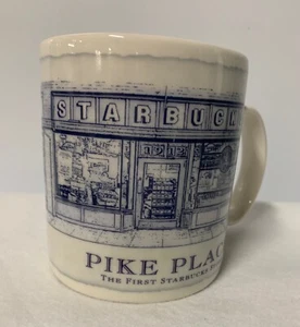 Starbucks Mug Pike Place Collectible 2008 18oz The First Starbucks Store - Picture 1 of 5