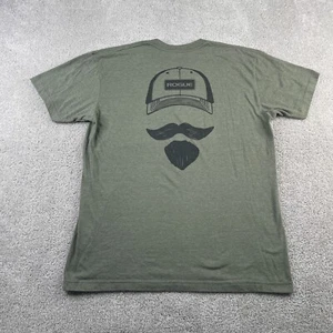 Rogue Fitness Shirt Herren Large grün Josh Bridges Stache Crossfit Gym Workout - Bild 1 von 10