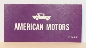 Vintage STOCK MARKET GAME 1968 Deluxe Trading AMERICAN MOTORS Board Game PART! - Picture 1 of 3