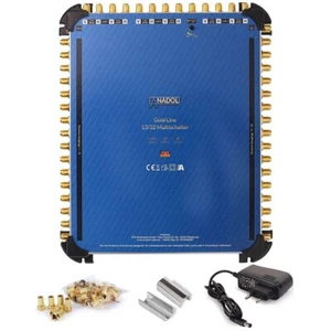 Anadol Gold Line 13/32 Multiswitch para 3 sat y 32 participantes +45 F-Plugs - Imagen 1 de 7