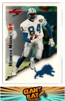 1995 Score #49 Herman Moore - Image 1 of 2