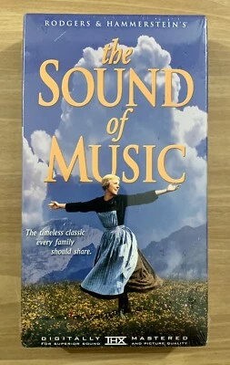 VHS ~ The Sound Of Music ~ Color ~ FS ~ G ~ 175 Mins. ~ 1965 ~ !🆕! - Image 1 of 4
