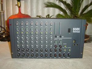 Biamp 83RX 8x2.1, 8 Channel Mixer, Spring Reverb, 3 Band Equalizer, Vintage Rack - Picture 1 of 12