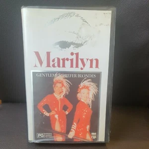 Marilyn Monroe Jane Russell VHS Tape Clamshell CBS FOX Vintage Comedy Drama - Picture 1 of 3