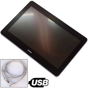 15,6" 39,6cm WIDESCREEN MODERN LED USB TOUCHSCREEN MONITOR TOSHIBA 6149-B1T - Bild 1 von 4