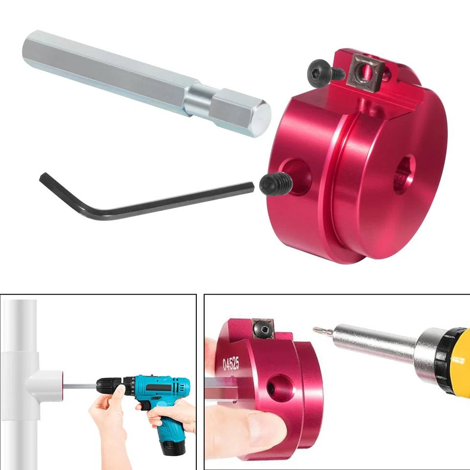 04525 PPR200 2" Clean Reamer Extreme Plastic Pipe Fitting Reamer Tool PVC CPVC - Image 1 of 4