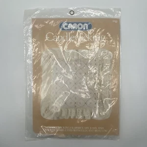 Caron Candlewicking Pillow Kit 6038 Apple Diamond Lattice NIP - Picture 1 of 4