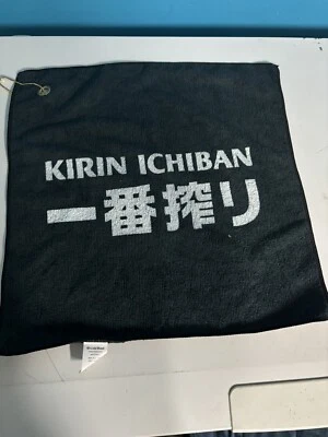 TRUEBIRDIE Golf Towel Lot (x4) Thin Blue Kirin Japanese Beer Golf Towel. Brand New