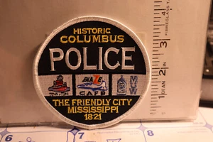 police patch COLUMBUS POLICE MISSISSIPPI - Bild 1 von 1