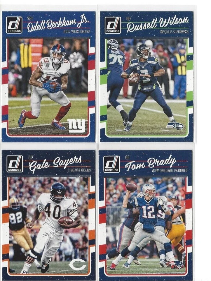 2016 Panini Donruss Football - COMPLETE YOUR SET - Pick Your Favorites - Image 1 of 1