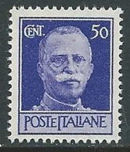 1944 LUOGOTENENZA EFFIGIE 50 CENT FILIGRANA CORONA MNH ** - SV0 - Picture 1 of 1